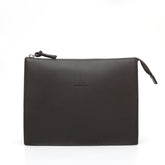 Pocket Large in dark brown Leather